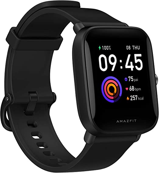 Amazon.com: Amazfit Bip U Smart Watch Fitness Tracker for Men Women with  60+ Sports Modes, 9-Day Battery Life, Blood Oxygen Breathing Heart Rate  Sleep Monitor, 5 ATM Waterproof, for iPhone Android Phone (