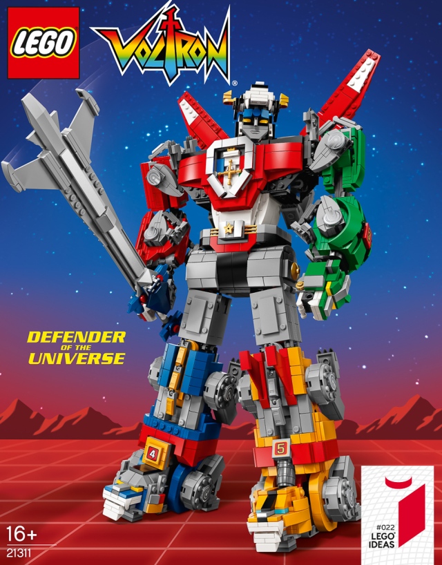 Lego Voltron: Huge, a bit clunky and super fun