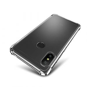 SLEO Xiaomi Mi A2 Lite Case – SLEO [Air Cushion] Flexible Soft TPU Bumper Case with Shock-Absorption Back Protective Phone Cover for Xiaomi Mi A2 Lite – Clear