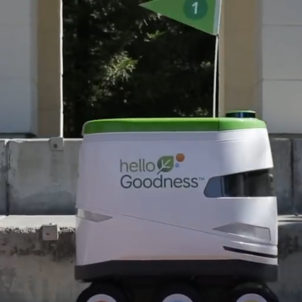 This little PepsiCo snack robot is a vending machine on wheels