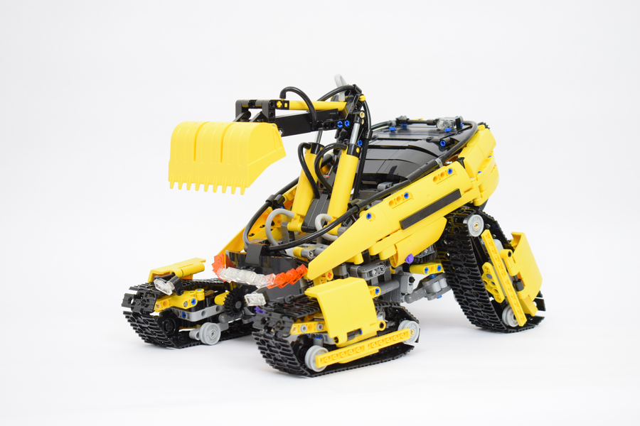 All-terrain, driverless Lego construction vehicle could be our future